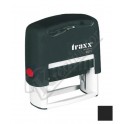 Traxx 9011 bélyegző fekete festékpárnával
